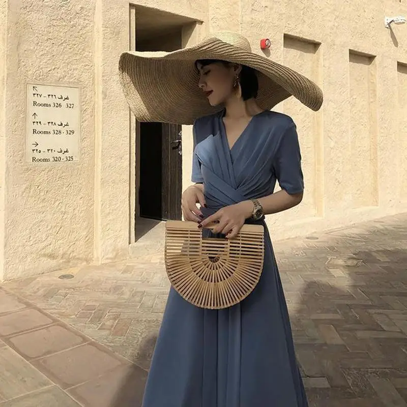 Woman Dress Maxi Long Clothes Formal Occasion Dresses For Women 2025 Black Xl Cheap Casual Trendy Offer Stylish Loose Sale