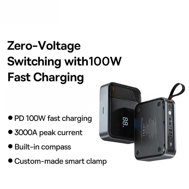 26800MAh Portable Car Battery Starter Emergency Automatic Booster Starting Device Jump Start