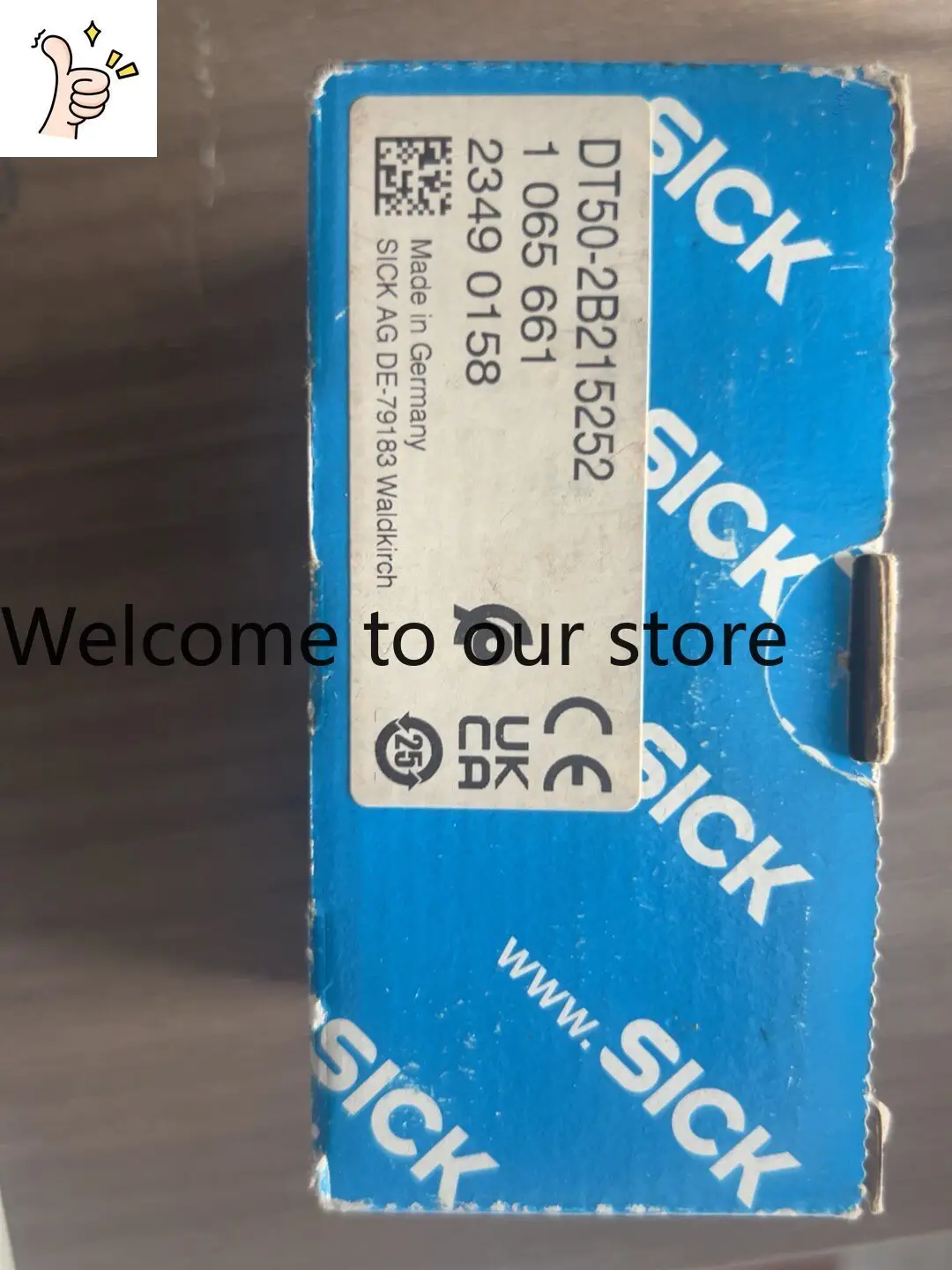 SICK Laser Distance Sensor DT50-2B215252, Original German