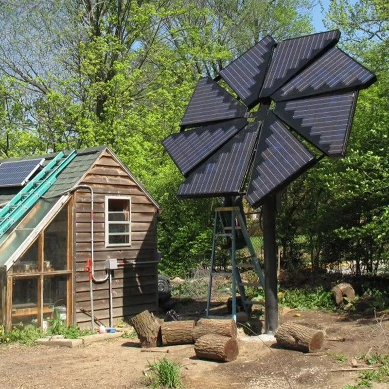 Настенный аккумулятор для хранения, солнечная энергия, фотоэлектрические монокристаллические кремниевые солнечные панели, 1000 Вт, домашняя энергия, солнечный цветок