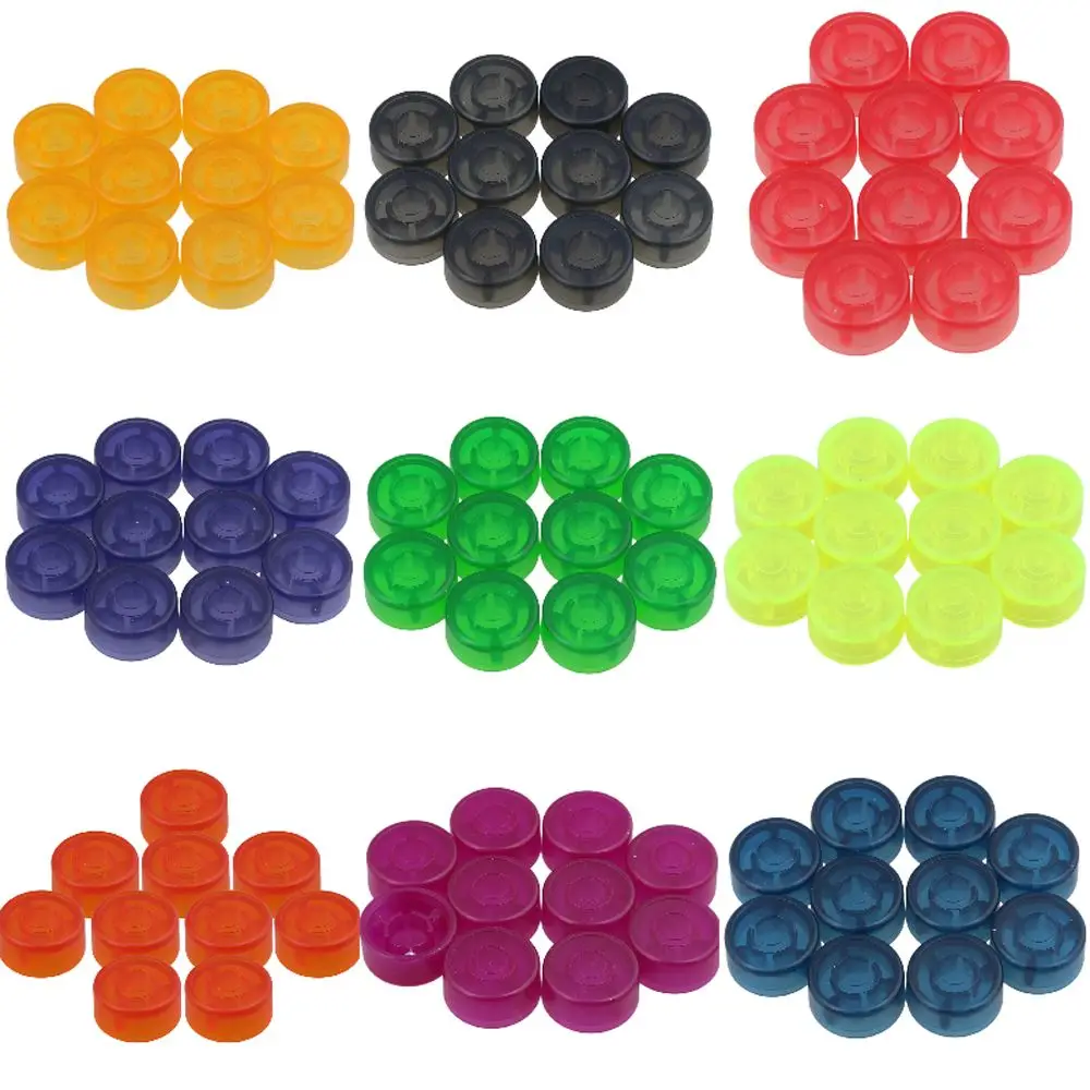 

Candy Color Candy Cover Amplifiers Button Bumper Knob Cap Guitar Switch Pedal Cap Footswitch Topper Protector Foot Nail Cap