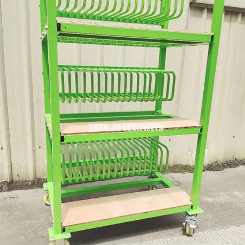 โครงสร้างสามชั้นชั้นเก็บแผงไม้ขนาดเล็กแผงปรับแต่งสําหรับโรงงานและโกดัง