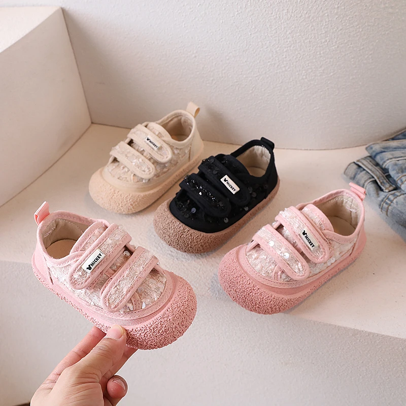 Zapatillas Girl Shoe 24Spring New Floral Canvas Shoe Fashion Casual Shoes Infant Toddler Walking Shoes Kid Sports Shoe Kid Shoes