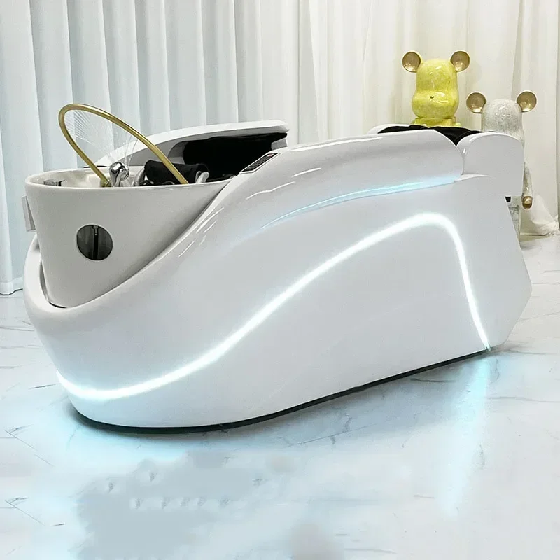 Head Spa Massage Shampoo Bed Japanese Head Spa Equipment Hair Washing Bed Massage Shampoo Spa Capilar Japones Furniture Luxury