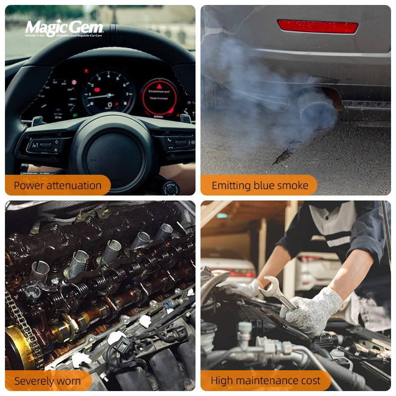 Engine Carbon Removal Repair Agent Engine Anti-Wear Protectant For Toyota Engine Oil Noise Reduction And Anti-Shaking