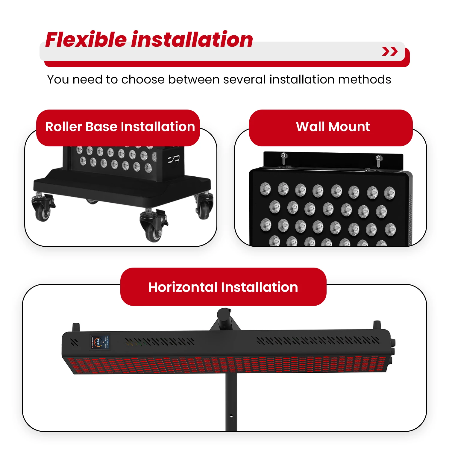 2026 IDEATHERAPY Classic Design Beauty Panel Touch Screen Red Light Therapy Panel Stand Led Therapy Red Light Therapy Device Hom
