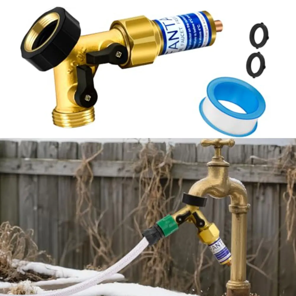 

Зимний кран Заморозка Защита наружного крана Сверхмощное определение температуры Усовершенствованная технология обнаружения температуры