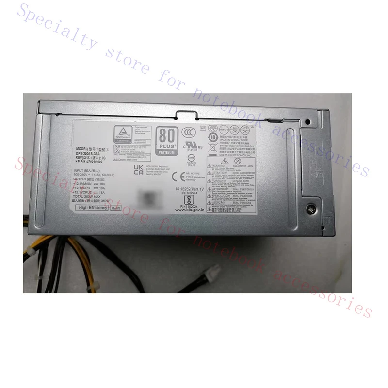 

A+ Suitable for HP 480 800 880 Z2 Z1 G5 G6 G7 Power Supply 350W DPS-350AB-38A L70040-003