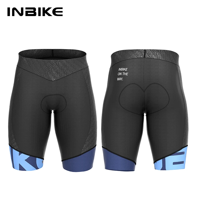 INBIKE Men’s Bicycle Shorts Cycling Padded Summer MTB Running Riding Pants Man Road Bike Cycling Tights Breathable Bike Clothes