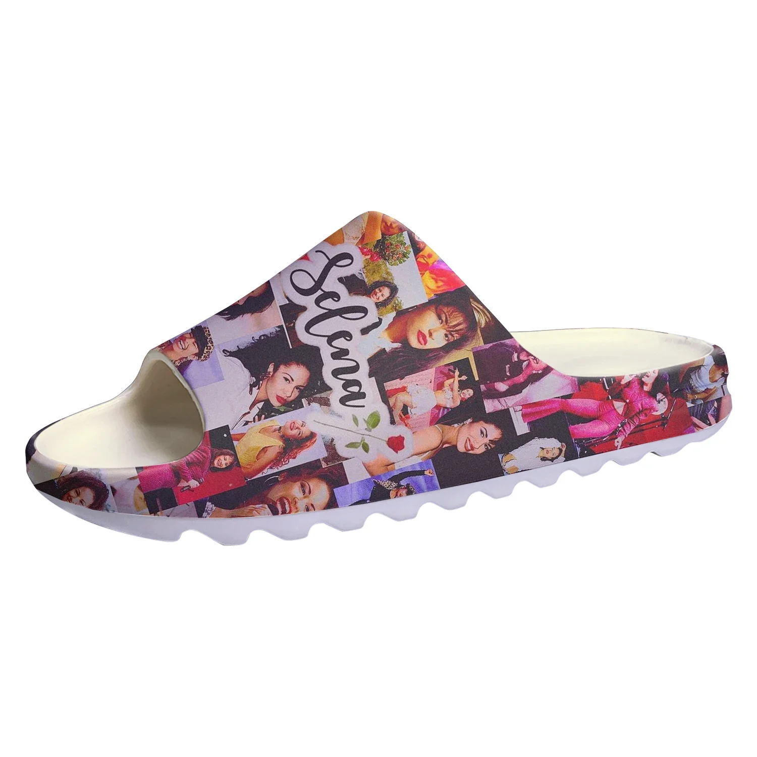 Cantor Selena Quintanilla Sllipers Sole Soft Home Tamancos Step On Water Shoes Mens Womens Adolescente Step em Sandálias Personalizadas