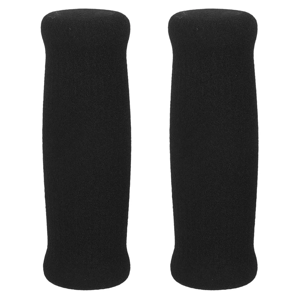 2 Pcs Walking Aid Handle Cover Crutch Grips Walker Accessories Reusable Cane Wraps Crutches Elderly