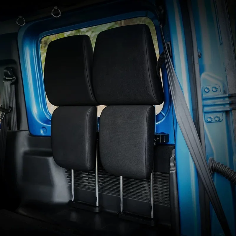 Suporte de encosto de cabeça para assento de carro, suporte de montagem para suzuki jimny jb74 jb64 2019 2020 2021 2022 2023 2024, acessórios interiores