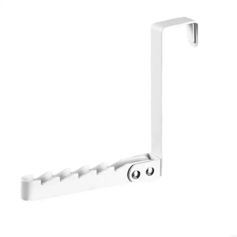 Easy Installation Clothes Coat Hanger Foldable Door Mounted Bedroom Robe Hook Y5GB