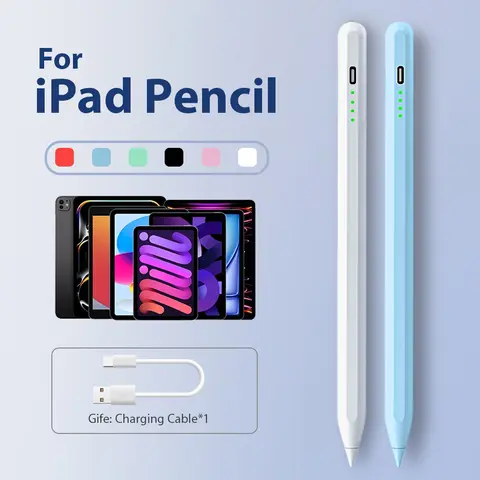 애플 펜슬 스타일러스 iPad A16 11세대 2025 에어 13 5 4 M3 M2 Pro 11 12.9 M4 펜 10 9 10세대 9세대 미니 7 6 터치펜