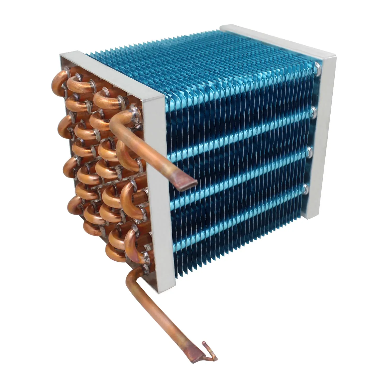 Freezer refrigerator condenser copper tube radiator heat sink homemade small evaporator cooling water cooling universal