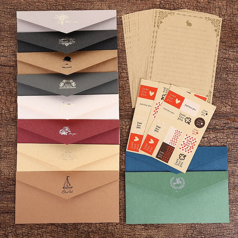 Enveloppes en papier avec logo personnalisé, produit personnalisé, impression personnalisée, couleur écologique, emballage