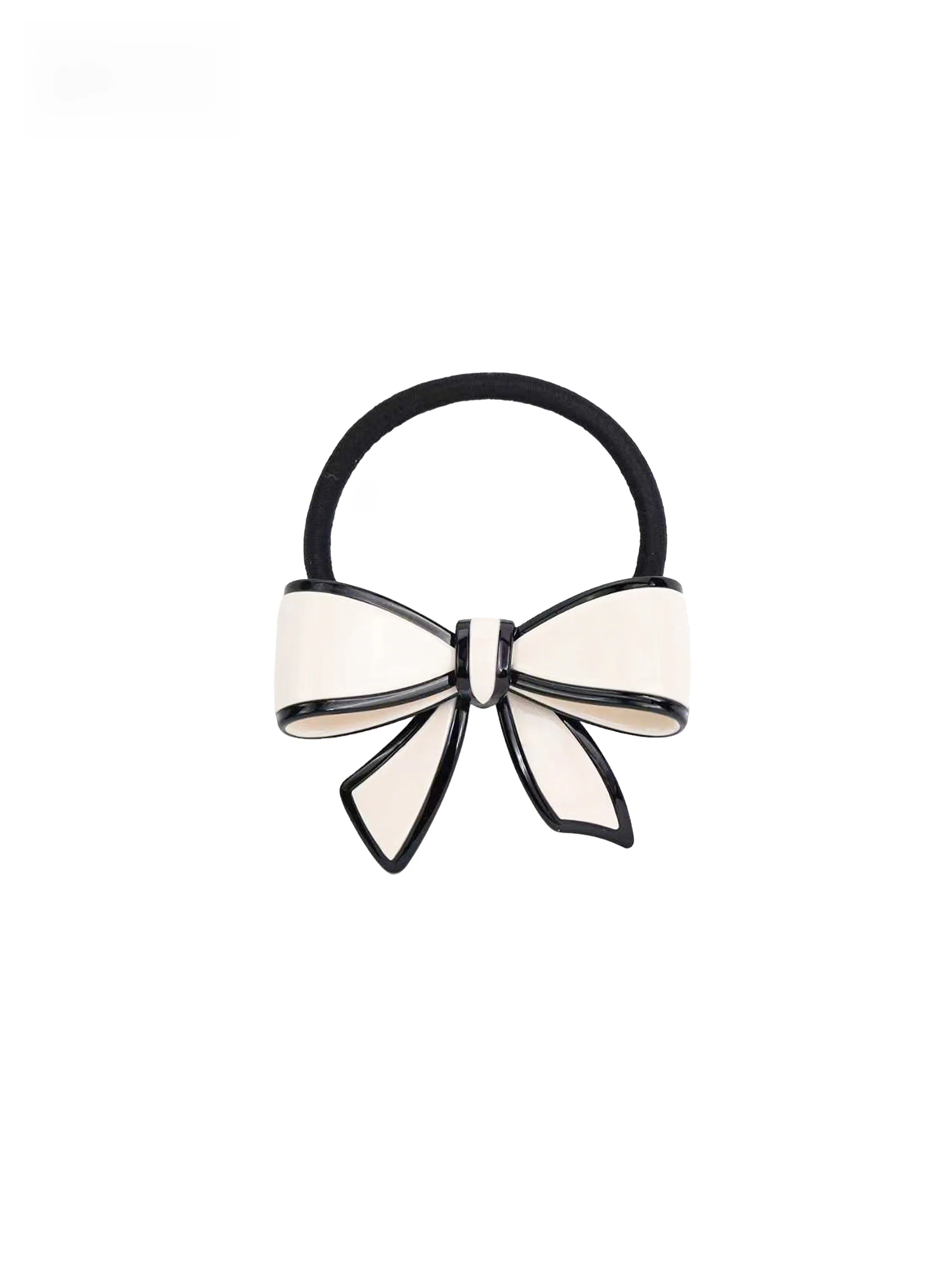 krramel-アセテートバタフライノットヘアネクタイ女性のハイヘアラインおだんごスタイリングエレガンスヘアアクセサリーギフト