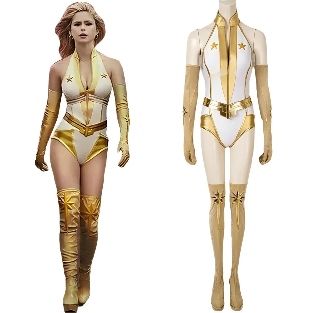 

Starlight Cosplay Costumes Anime Anne January Superhero Jumpsuit Accessories Sexy Body Suits Halloween Party for Woman