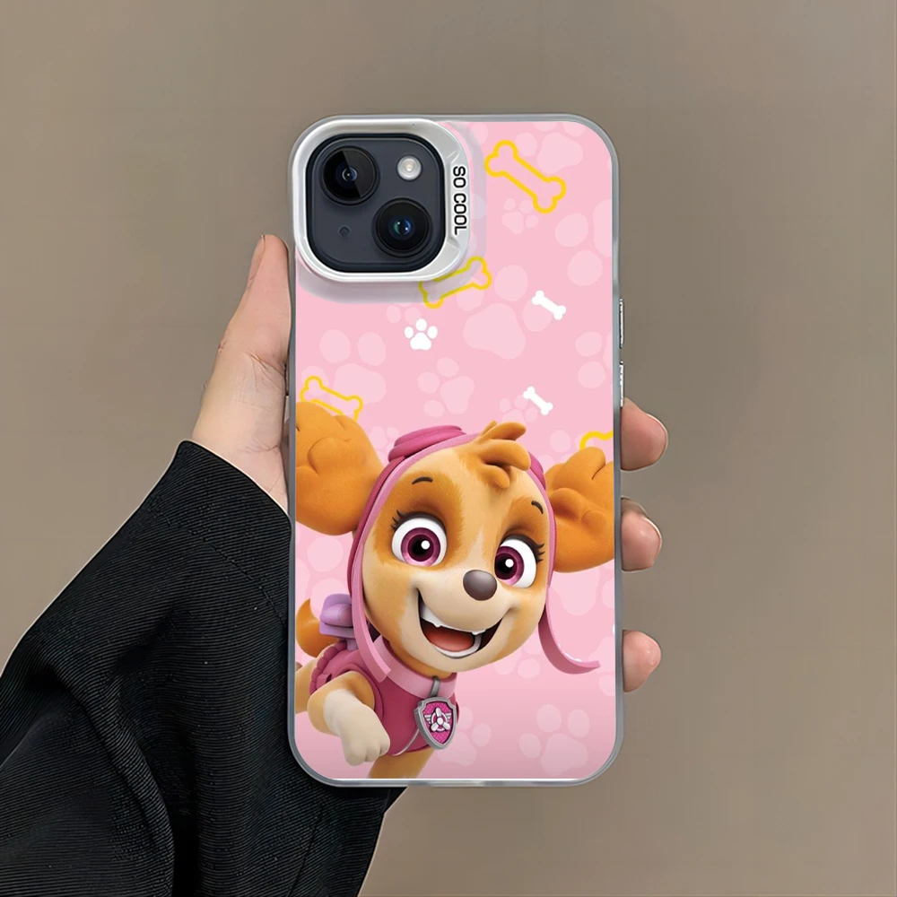 Paw Cartoon Animal Patrols Case for Samsung A73 A72 A55 A54 A53 A35 A34 A33 A32 A30 A24 A23 A22 A14 4G 5G Matte Shockproof Cover