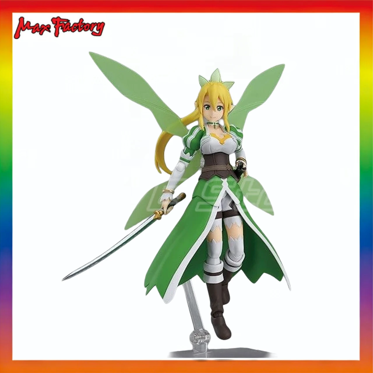Fábrica máxima original Figma # 314 Sword Art Online II Leafa figura de acción modelo juguetes