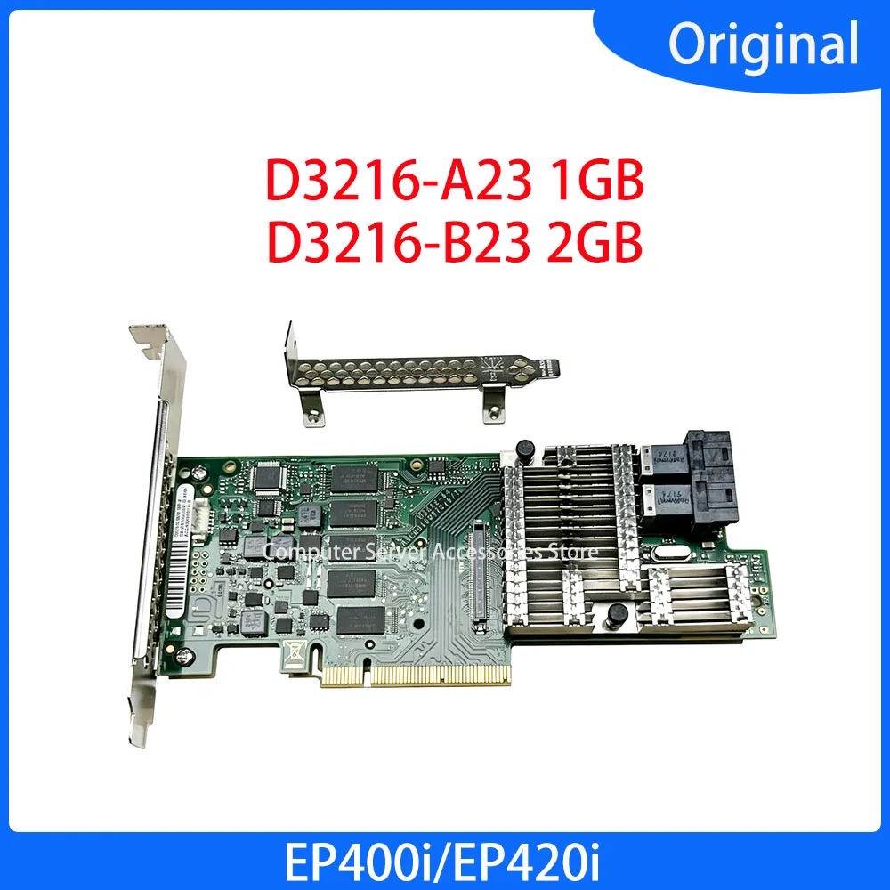 D3216-A23 D3216-B23 EP400i EP420i MegaRAID SAS 1GB/2GB Cache 12GB LSISA3108 PCI-E 3.0 =9361-8I Array RAID Card