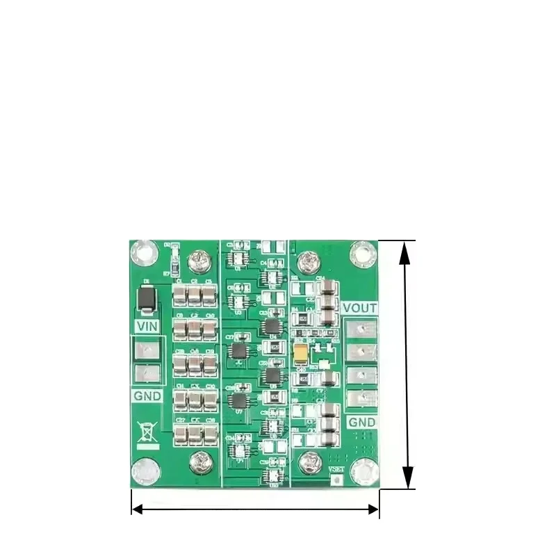LT3045 module 10 positive voltage power supply parallel low noise linear RF power supply 4 layer PCB voltage