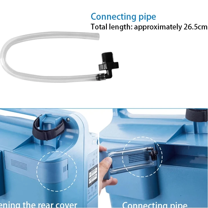 Humidifier Tubing Connector Adapter Humidifier Cup Replacement Part Health Care Tool