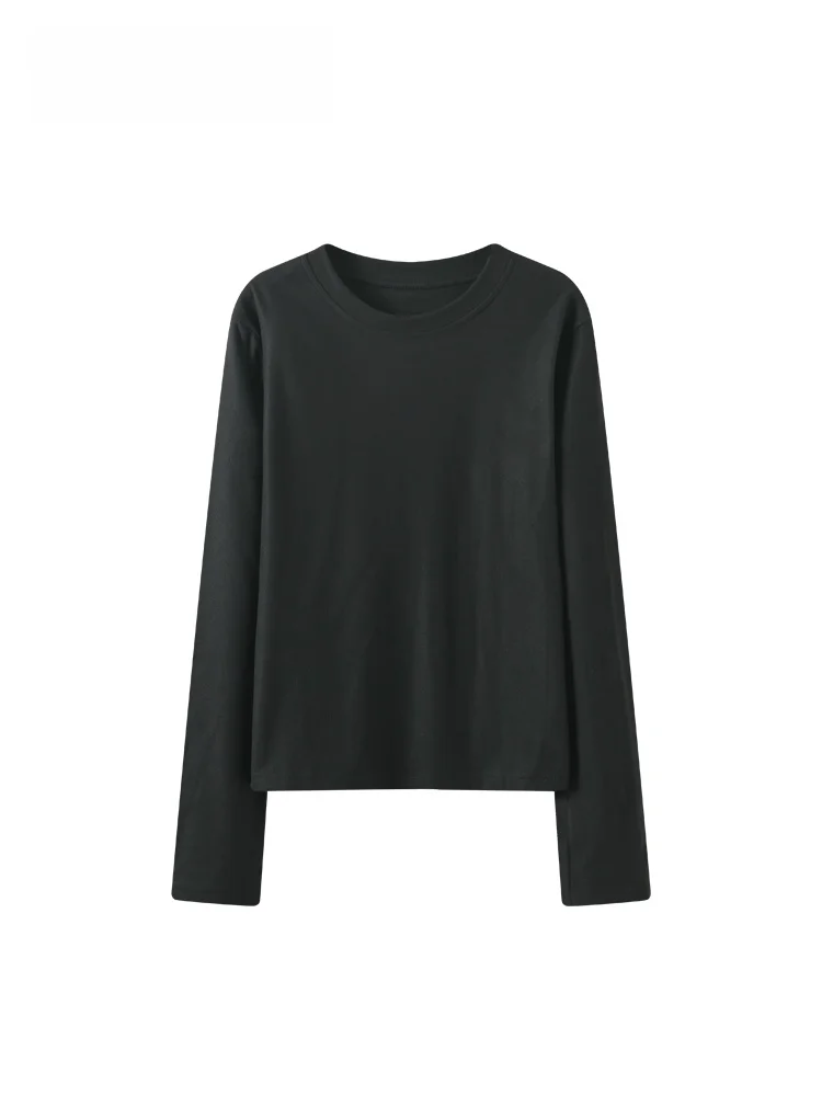 

Женская футболка Bla Long Sve Cara CLUB больших размеров, повседневная, для ношения под одеждой, скрывающая недостатки фигуры, утягивающий топ, модная базовая футболка