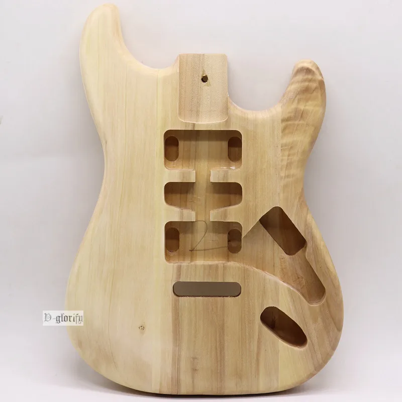 

DIY guitar body of Yangmu electric guitar, guitar instrument accessories, student modification and assembly of guitar body