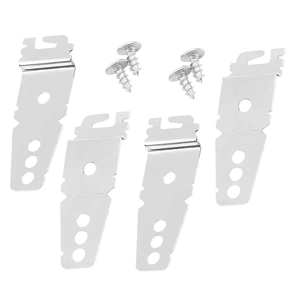 

4 Pcs Dishwasher Mounting Brackets Heavy Duty Metal Universal Clips Countertop Appliances Accessories Stabilizer
