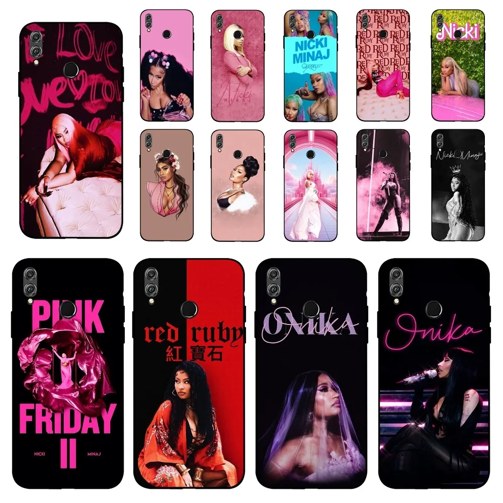 N-Nicki M-Minaj Rapper Pink Friday 2 Phone Case For Huawei Honor 10 Lite 9 20 7A 9X 30 50 60 70 Pro Plus Soft Silicone Cover