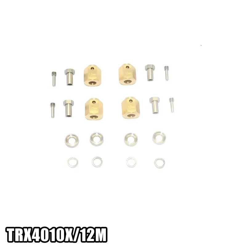 

CNC machined brass widened adapter set for TRAXXAS TRX4