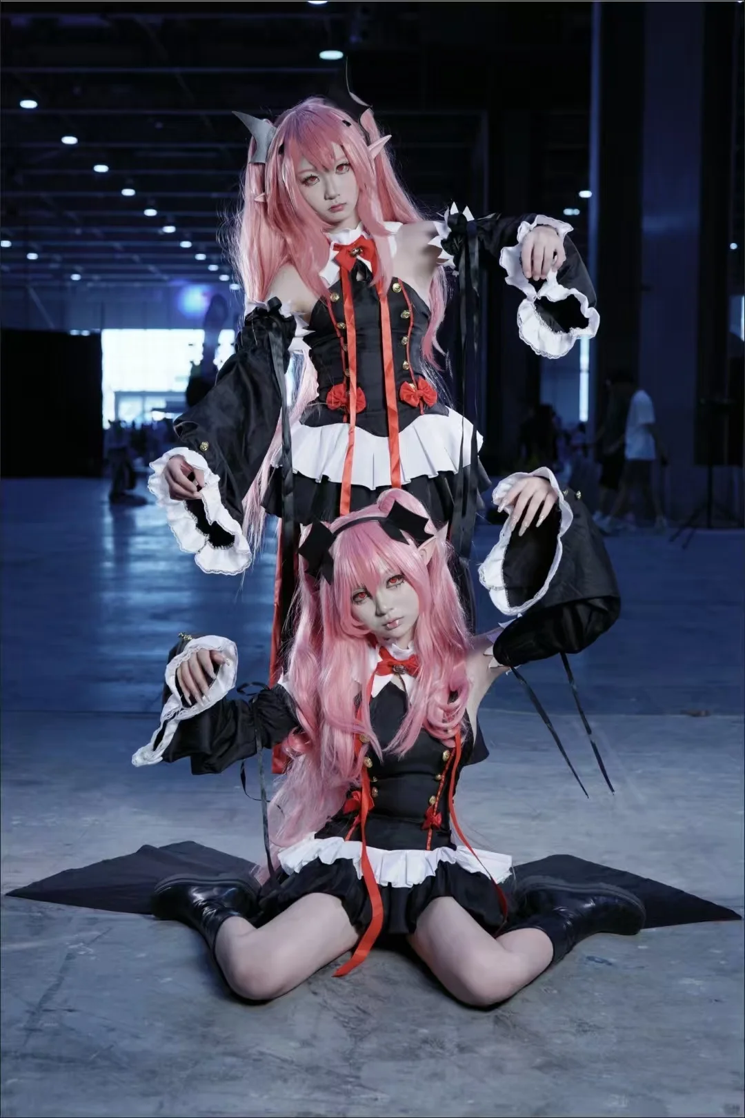 

Halloween Costume Seraph of the End Krul Tepes Vampire Queen Cosplay Set