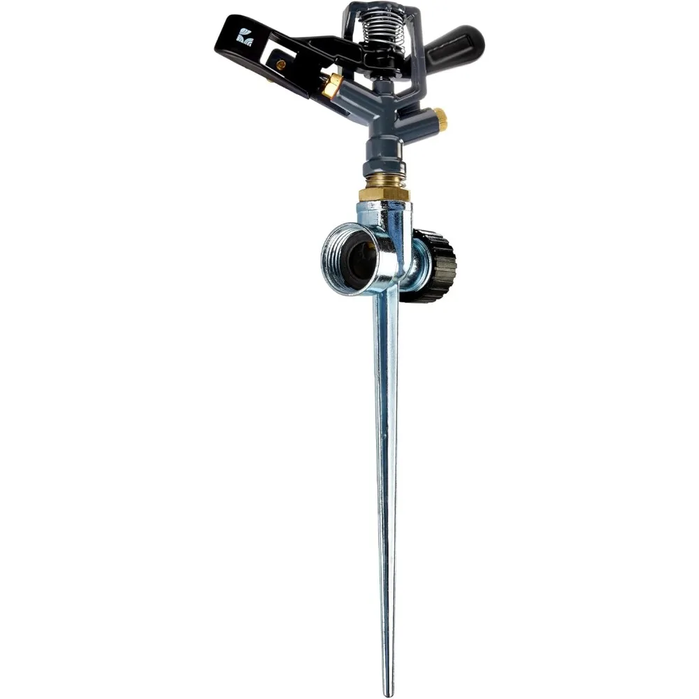 

lawn pulsating impact sprinkler 300012, medium duty on spike by