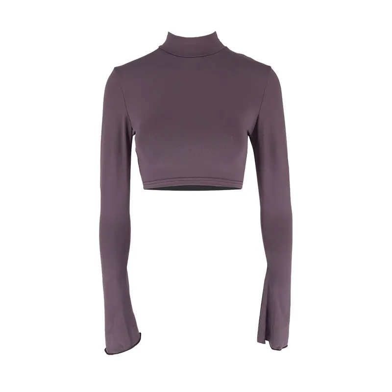 Autumn Winter Top Pants 2 Piece Set Women New Streetwear Fashion Half High Collar Long Sleeves Tees Casual Slim Trousers 2 Piece