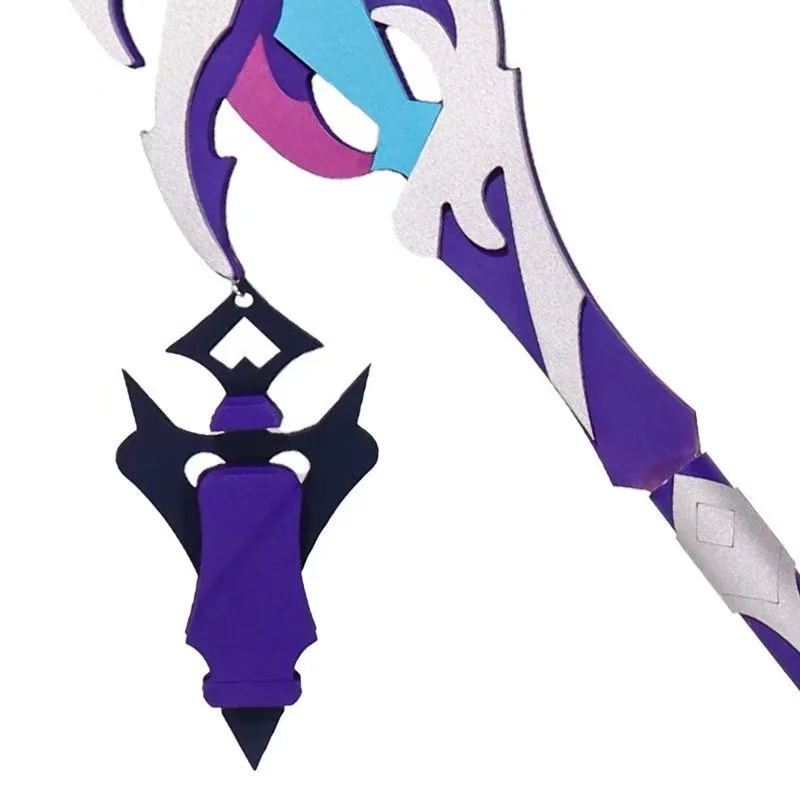 Flins Spear Weapons Gioco Genshin Impact Puntelli Cosplay Lunghezza 180CM Modello Accessori per costumi da festa di Natale di Halloween