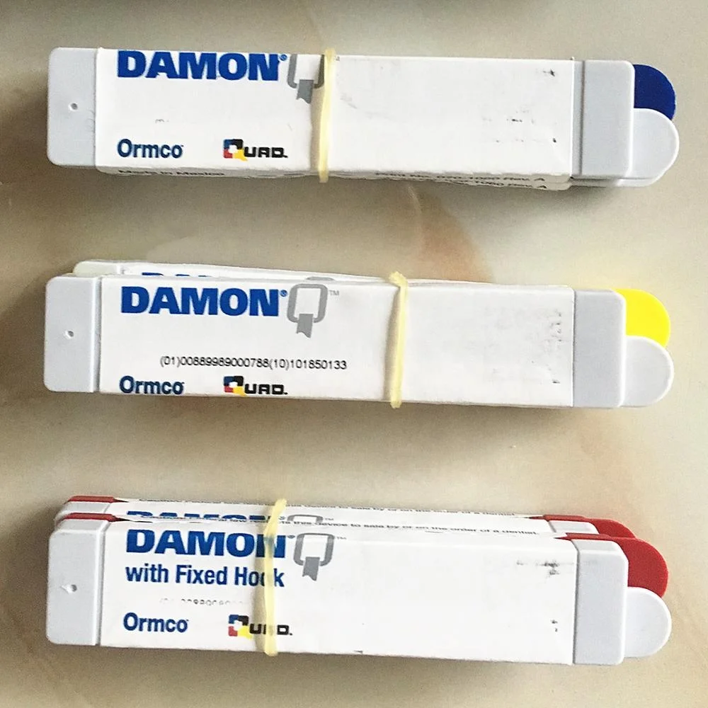 Ormco Damon Q Clear Orthodontic Self-ligating Invite Kets, Ceramic Roth 022 Braces, USA