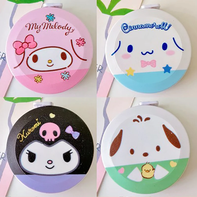 Girly Heart Hello Kitty Anime Kawaii Sanrio Measuring Clothes Tape Cute Kuromi My Melody Circumference Ruler Gifts for Girls