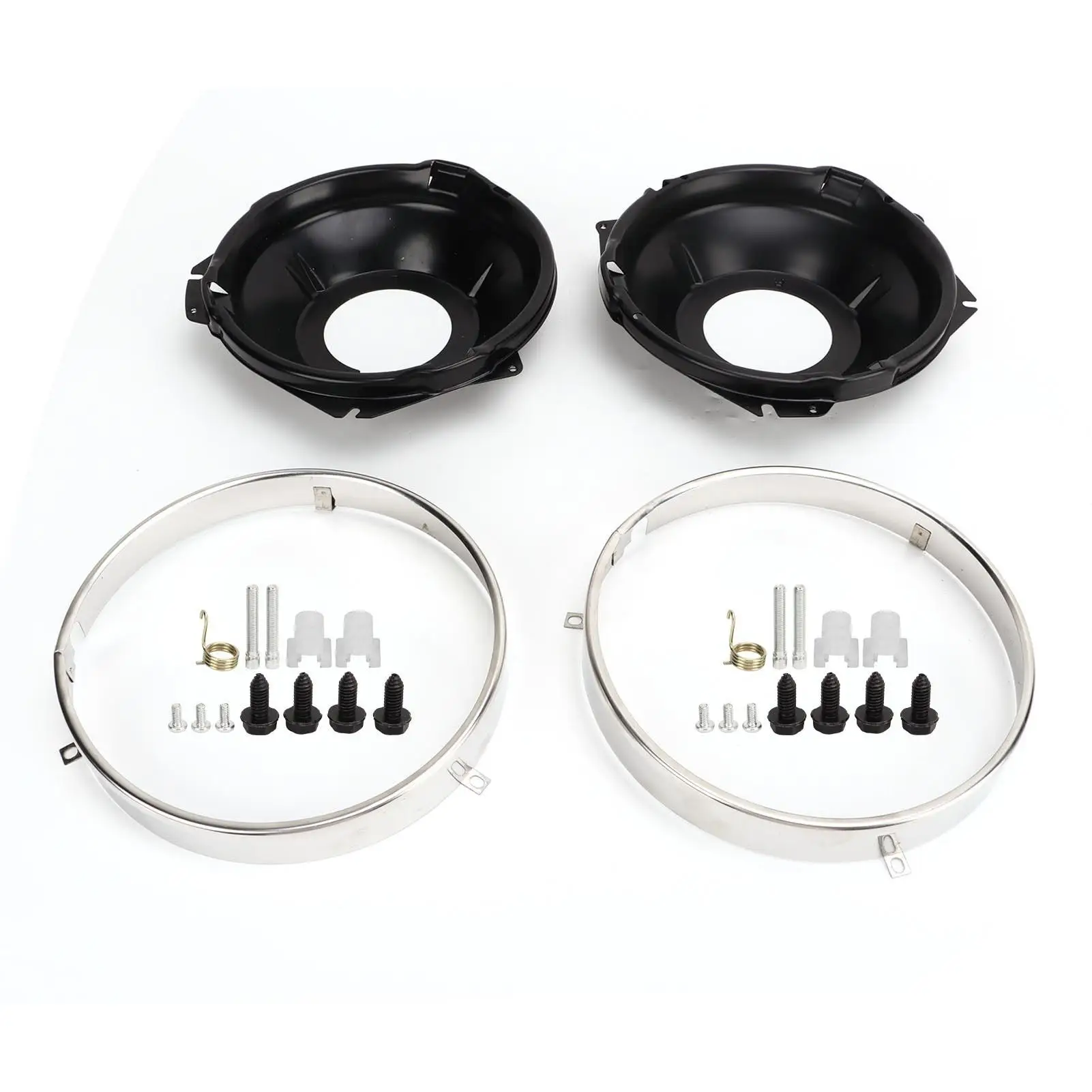 

1 Pair Fine Polishing Anti-Oxidation Headlamp Mounting Bucket - High Stability for monte Carlo