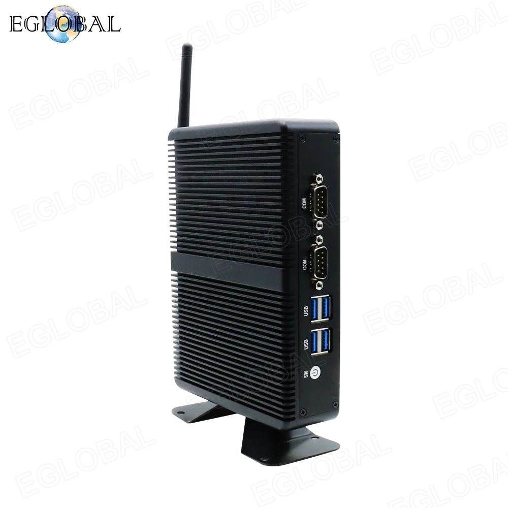 EGLOBAL Mini PC i3 5005U Dual LAN Dual COM Mini computer a basso consumo VGA HDMI WiFi Windows RJ45 Giga LAN PC desktop da ufficio