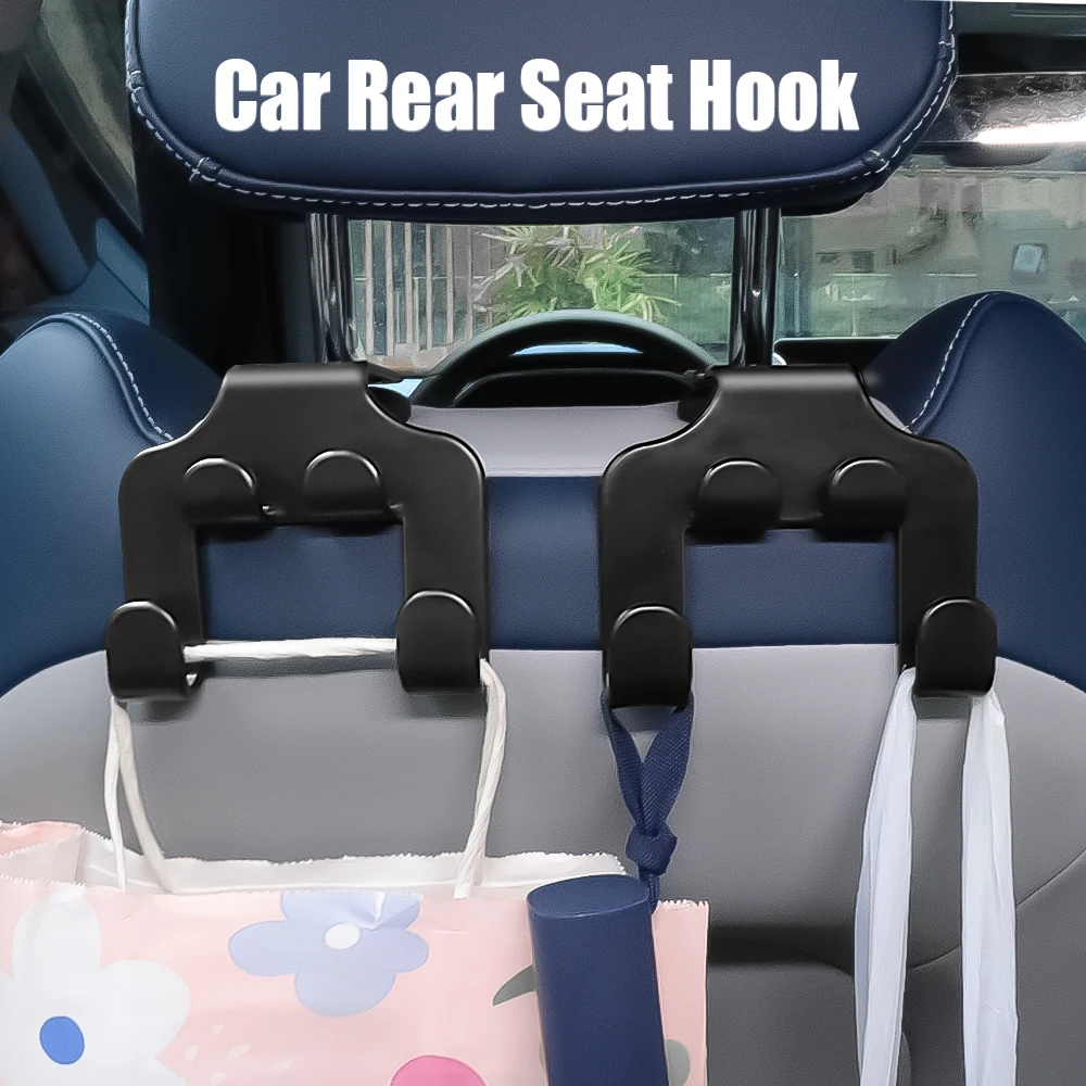 Car Seat Back Hook Storage Hanger Hooks Organizer Auto Accessories For Tesla Model 3 Model Y Model Y Juniper Model 3 Highland