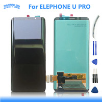 Top KOSPPLHZ Original NEW For Elephone U U Pro AMOLED LCD Display +Touch Screen Digitizer Assembly 5.99 inch Screen + Tools