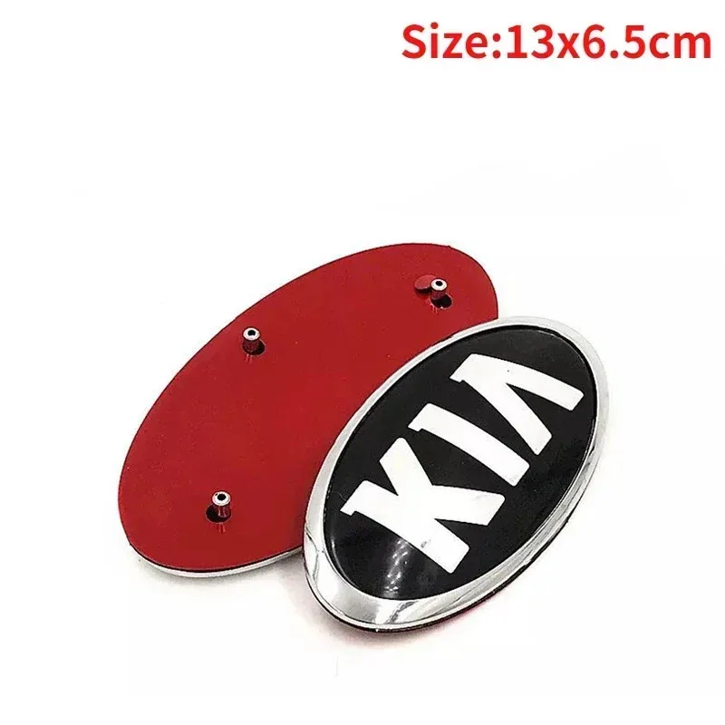 Car Front Grille Logo for KIA K2 K3 KX3 K4 K5 Cerato Forte Carnival Stinger Optima Ceed Senda Sorento Rear Trunk Emblem Stickers view 5