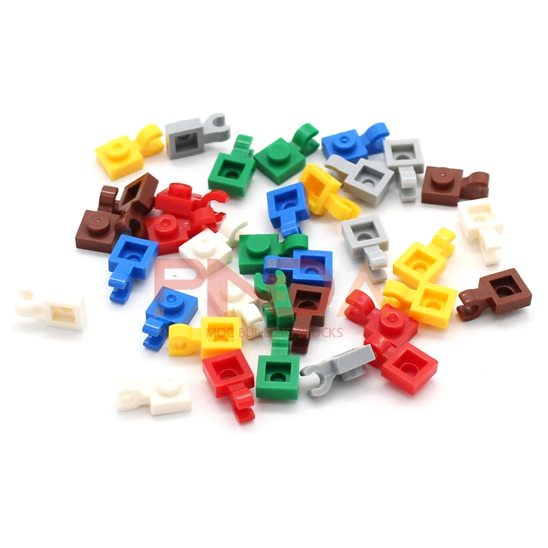 100pcs MOC 61252 Modified 1x1 Building Blocks 6019 With Open O Clip Bricks Particle Puzzle Idea Toys Children Birthday Kid Gifts