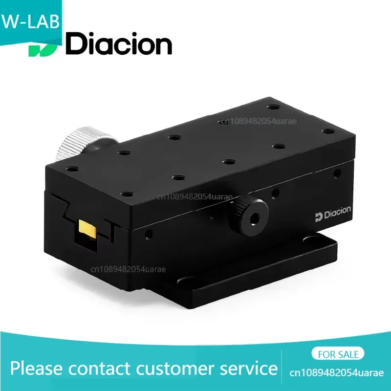 Diacion WLX40-90 X-Axis Standard Dovetail Long Travel Distance Rack Pinion Stage Semiconductor Align Optics Instrument 1 Year
