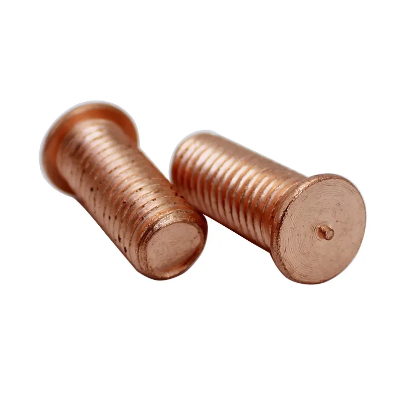 Sekrup Las Titik Baja Lapis Tembaga Pelepasan Kapasitor M3 M4 M5 M6 M8 M10 Baut Kancing Las CD