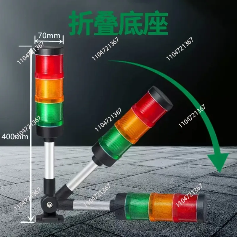 Tricolour warning for cranes 1pcs