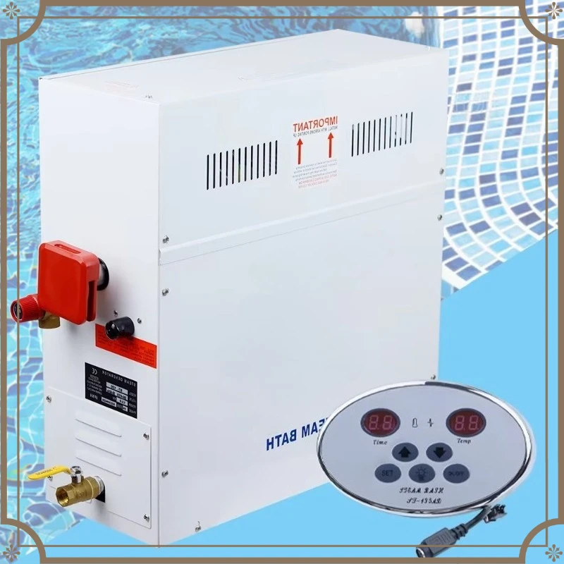 9KW Home Sauna Steam Generator 220V or 380V SPA Steam Shower Machine Digital Controller For Sauna Bath