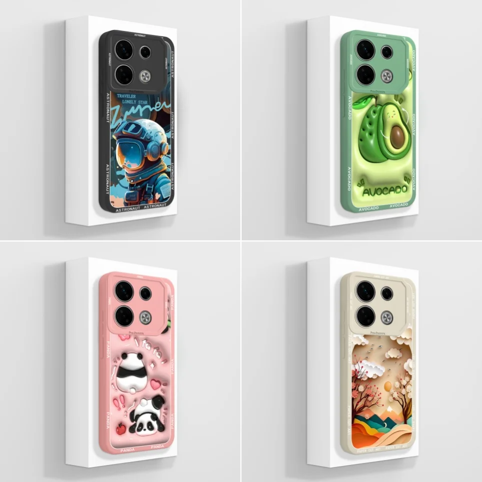 For Infinix GT 10 Pro 20Pro Case Special Avocado Cases Soft Silicone NonSlip Cover For GT20Pro Funda 10Pro Coque GT20 Pro Shell