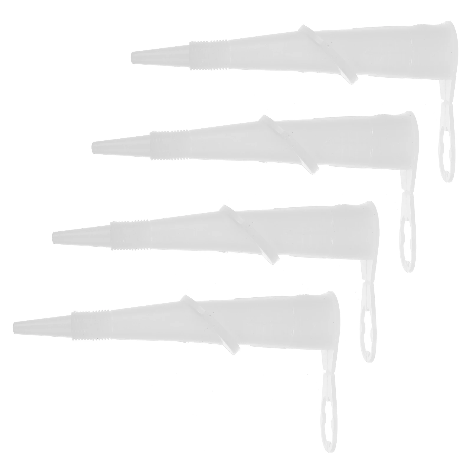 

4pcs Rotating Glue Nozzle Caulk Tips Grout Tool Plastic 360 Degree Angle Nozzles Sealant Accessories Home Storage